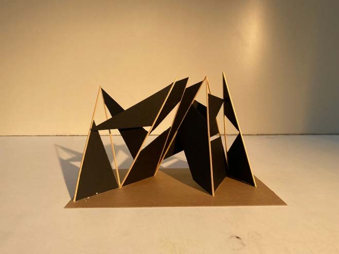Maquette WV1 — tweede aanzicht